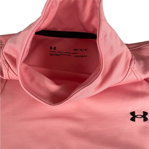 Under Armour Tops - Pristine Coral Under Armour ColdGear Funnel Neck Top